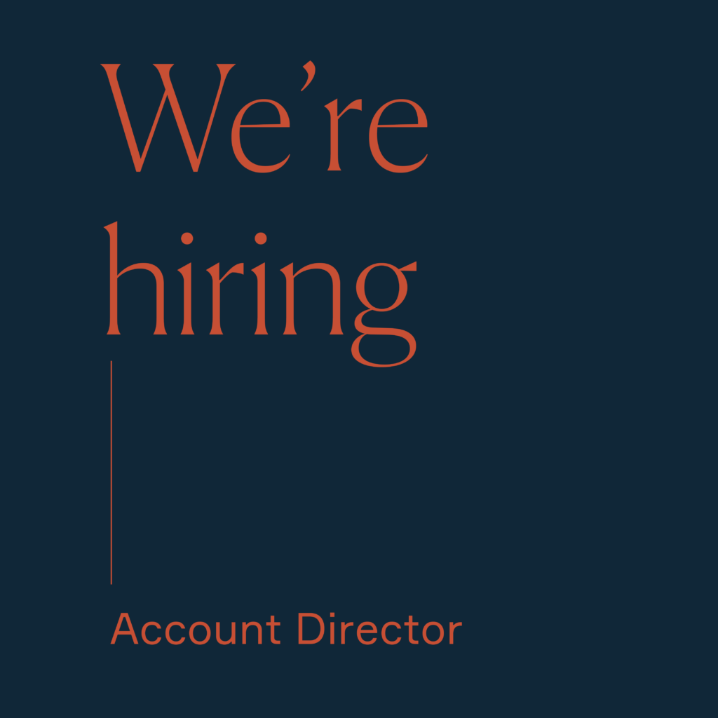 Sabio Socials Hiring Post X 4 Account Director